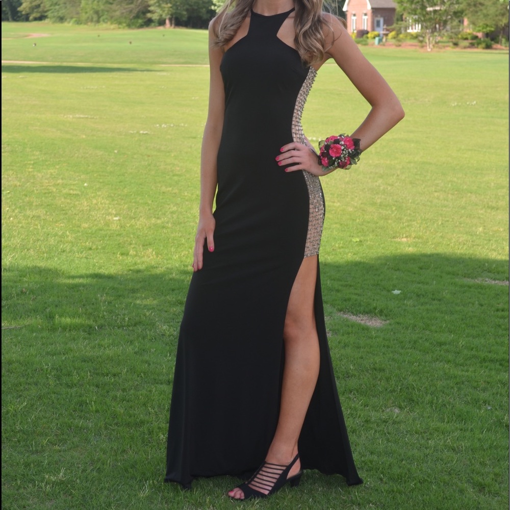 Prom dress worn once in great shape!!